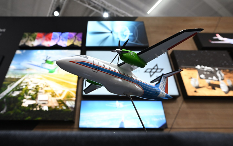 Ein Flugzeug wird zum fliegenden Wasserstofflabor