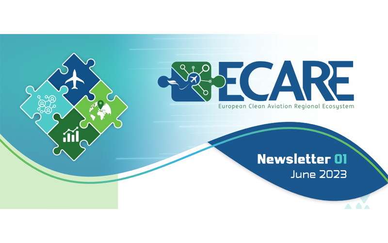 Niedersachsen Aviation unterstützt ECARE für eine Saubere und Effiziente Luftfahrt in Europa// Neuer Newsletter von ECARE 