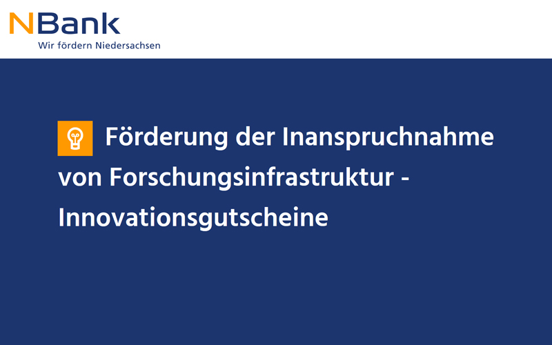 Zugang zu Forschungsinfrastrukturen für niedersächsische KMU erleichtert