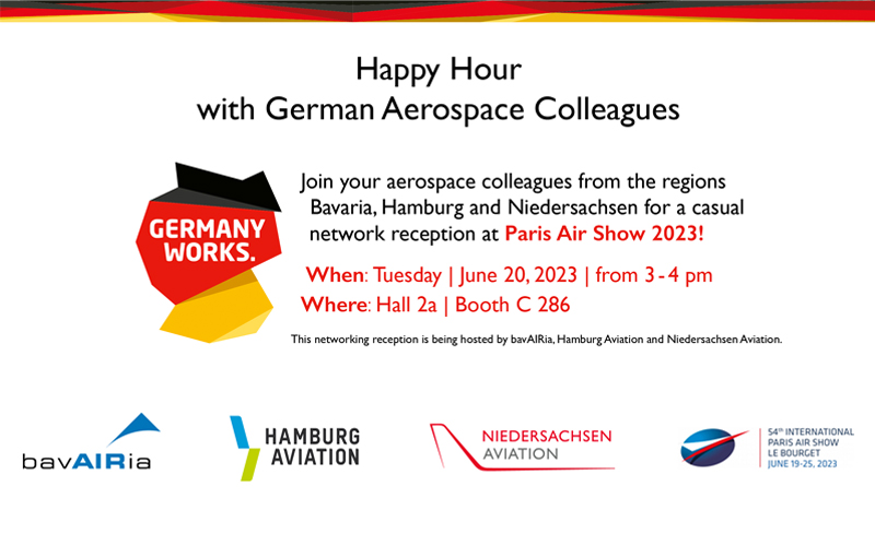 Aktivitäten und Angebote auf der Paris Air Show 2023