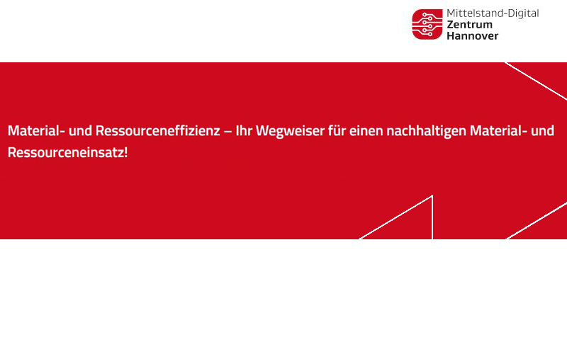 Workshop für Material- und Ressourceneffizienz
