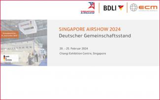 SINGAPORE AIRSHOW 2024 - German joint booth